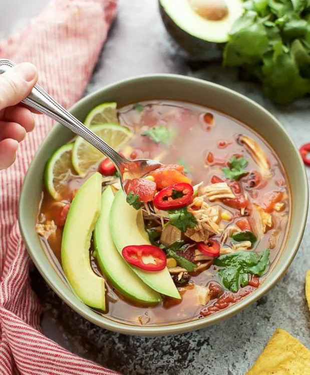 'Easy' Instant Pot Chicken Tortilla Soup
