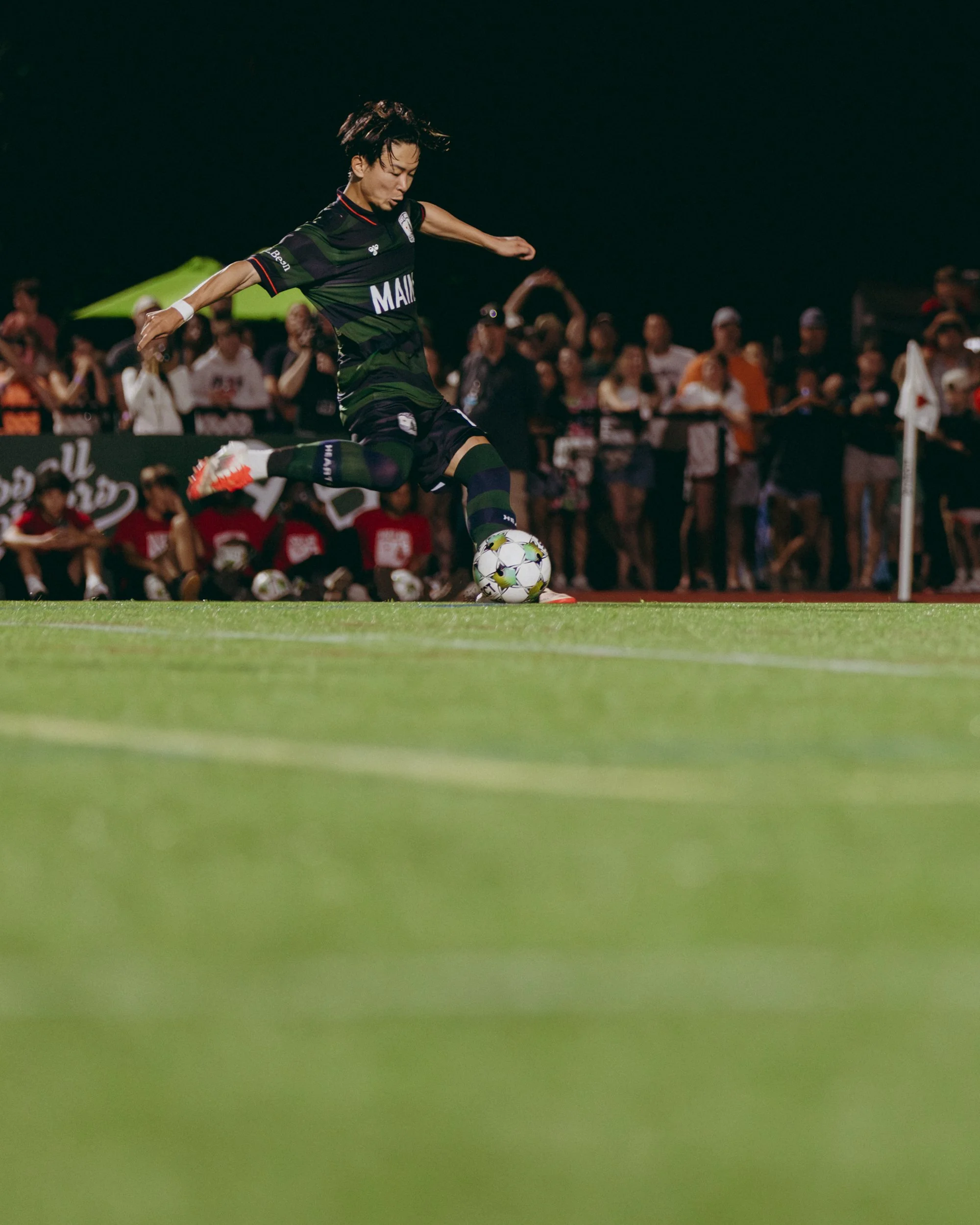 Masashi Wada. Hearts of Pine vs. Pittsburgh. July 2025.