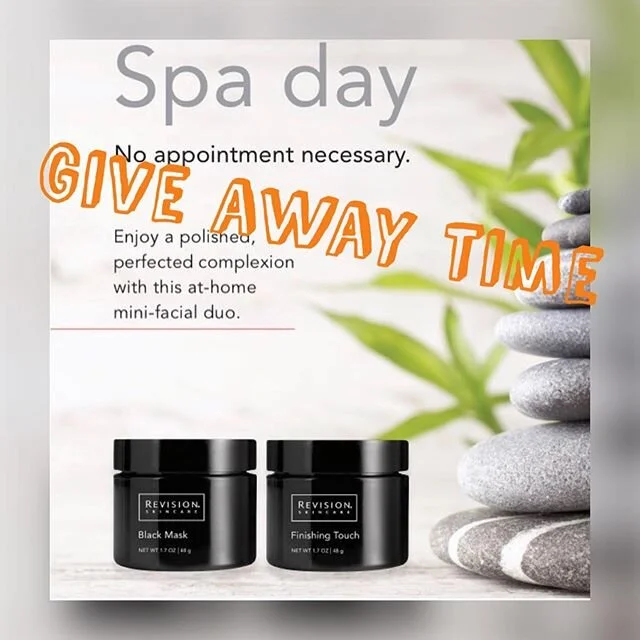 Ok ....what you&rsquo;ve all been waiting for...Here&rsquo;s how to enter the giveaway for Revision&rsquo;s Black Mask and Finishing Touch 
1. Follow me @tuchmanderm
2. Like this post
3. Tag 3 friends in the comments
4. Repost to your stories with #T