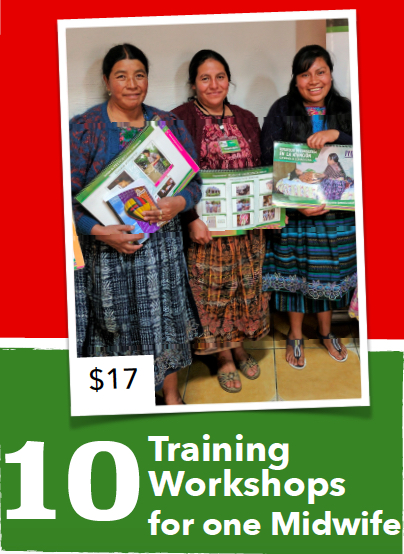 Traditional Indigenous Midwives attend 69% of all births in Totonicapán, Guatemala. That’s why the MNCH project is providing them training workshops in maternal and child care best practices so they can update their skills to provide better and safer care for mothers and children.