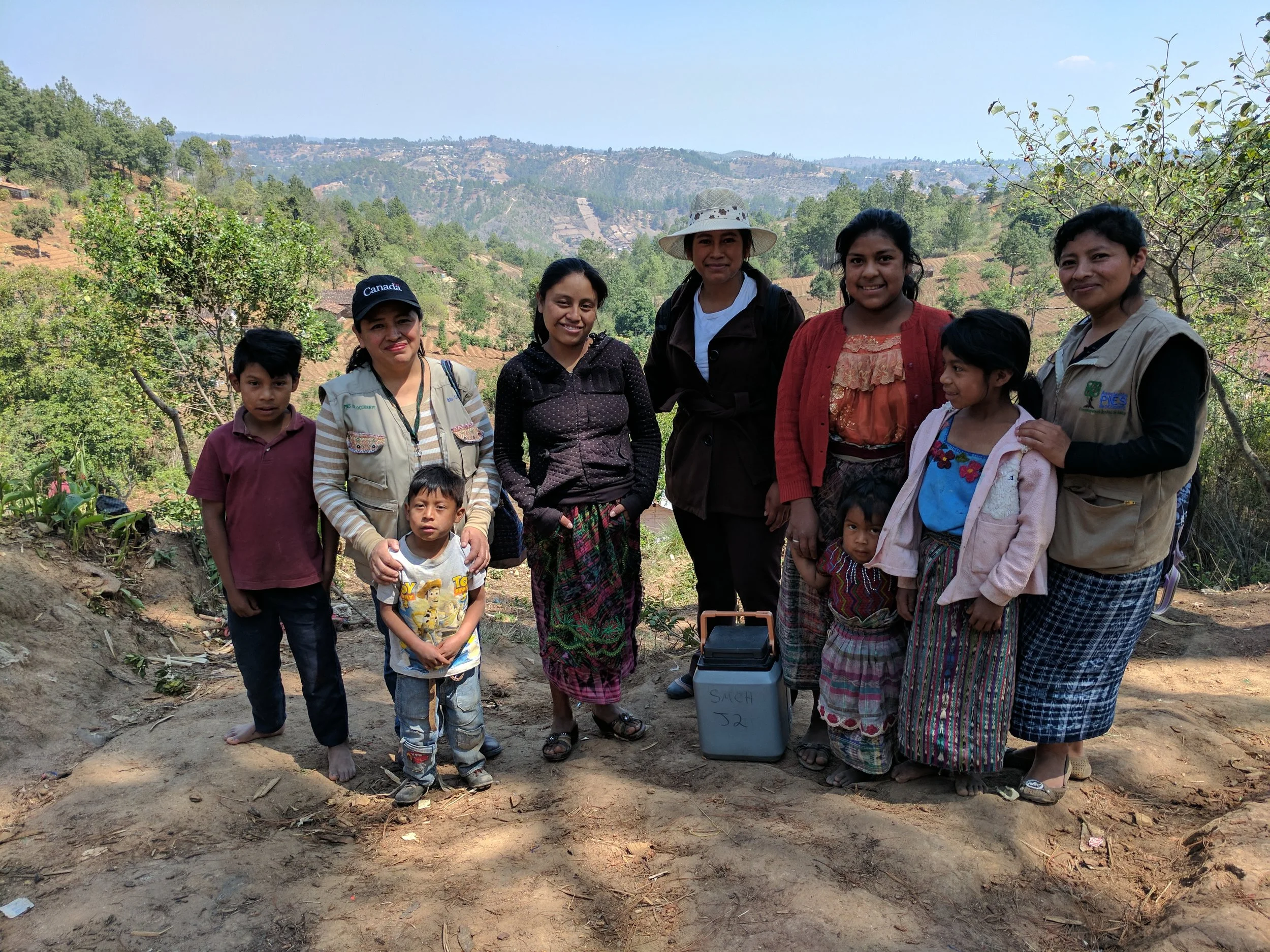PIES Health Educators visit Indigenous families in some of the most remote and rural communities of the Department of Totonicapán to provide workshops and personal counselling on women's and children's health, including their rights to a life free of violence.