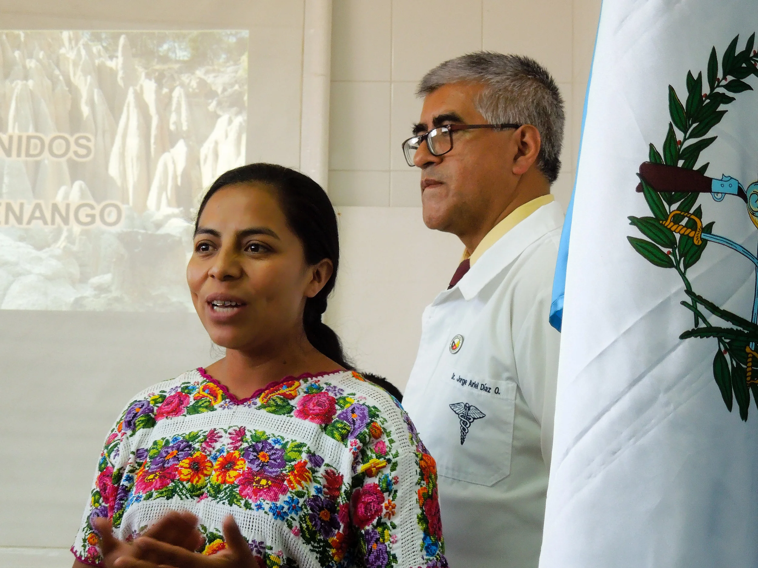 Canadians will both learn from and share knowledge with health workers at health posts, centres and the provincial hospital