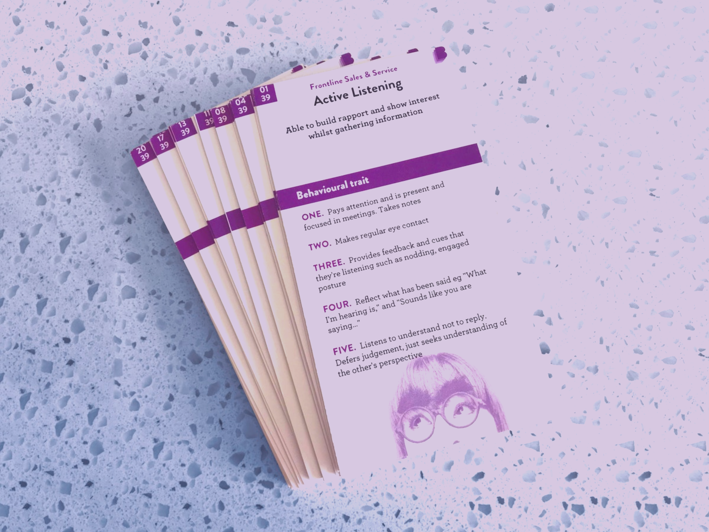 Frontline Sales and Service Competency Cards - Hospitality, Retail and Customer Service