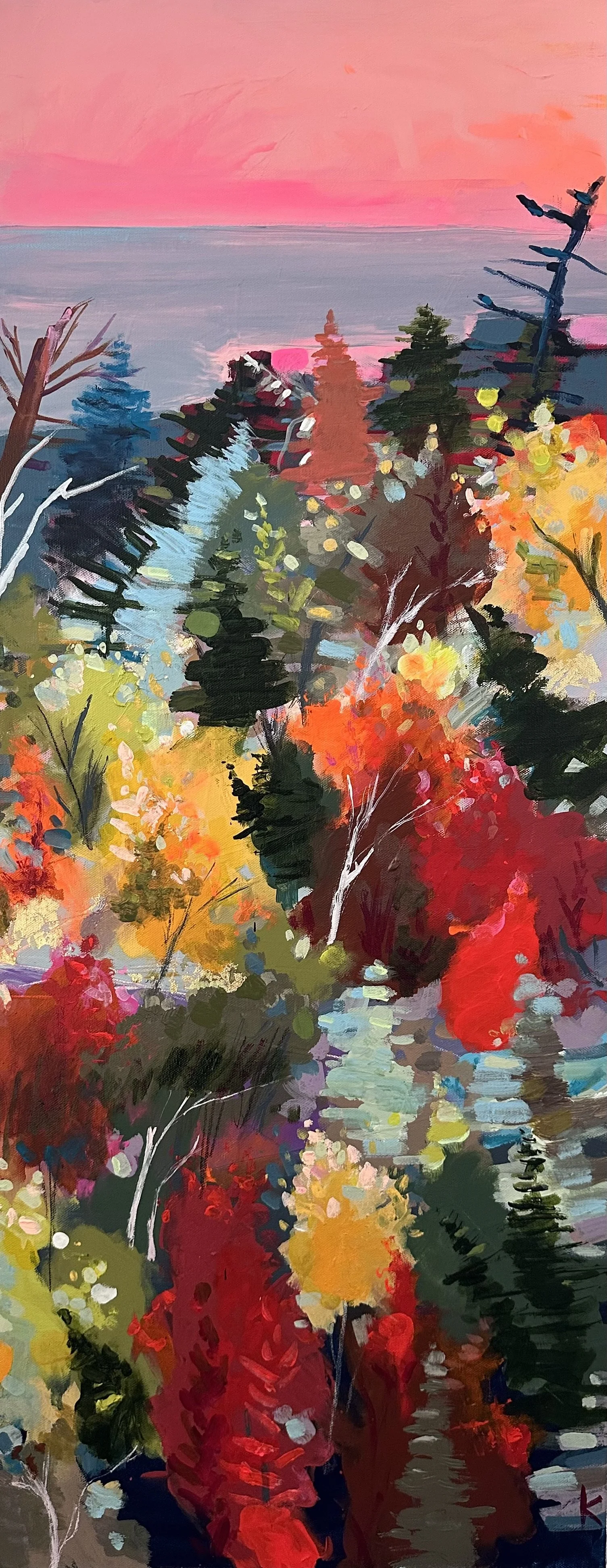 foliage falls over me 16x40.jpg
