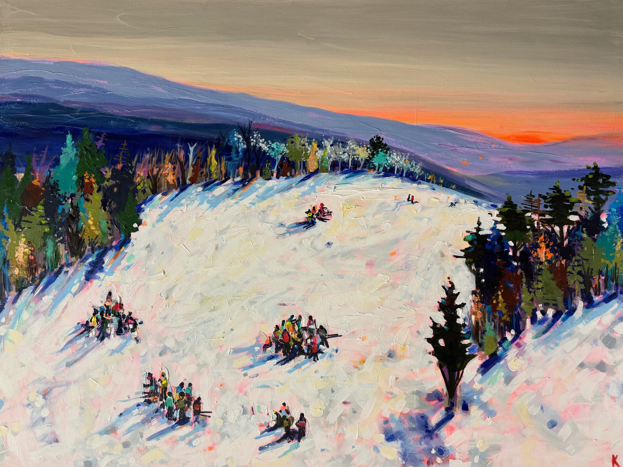 Nostalgia of Warm Ski Days