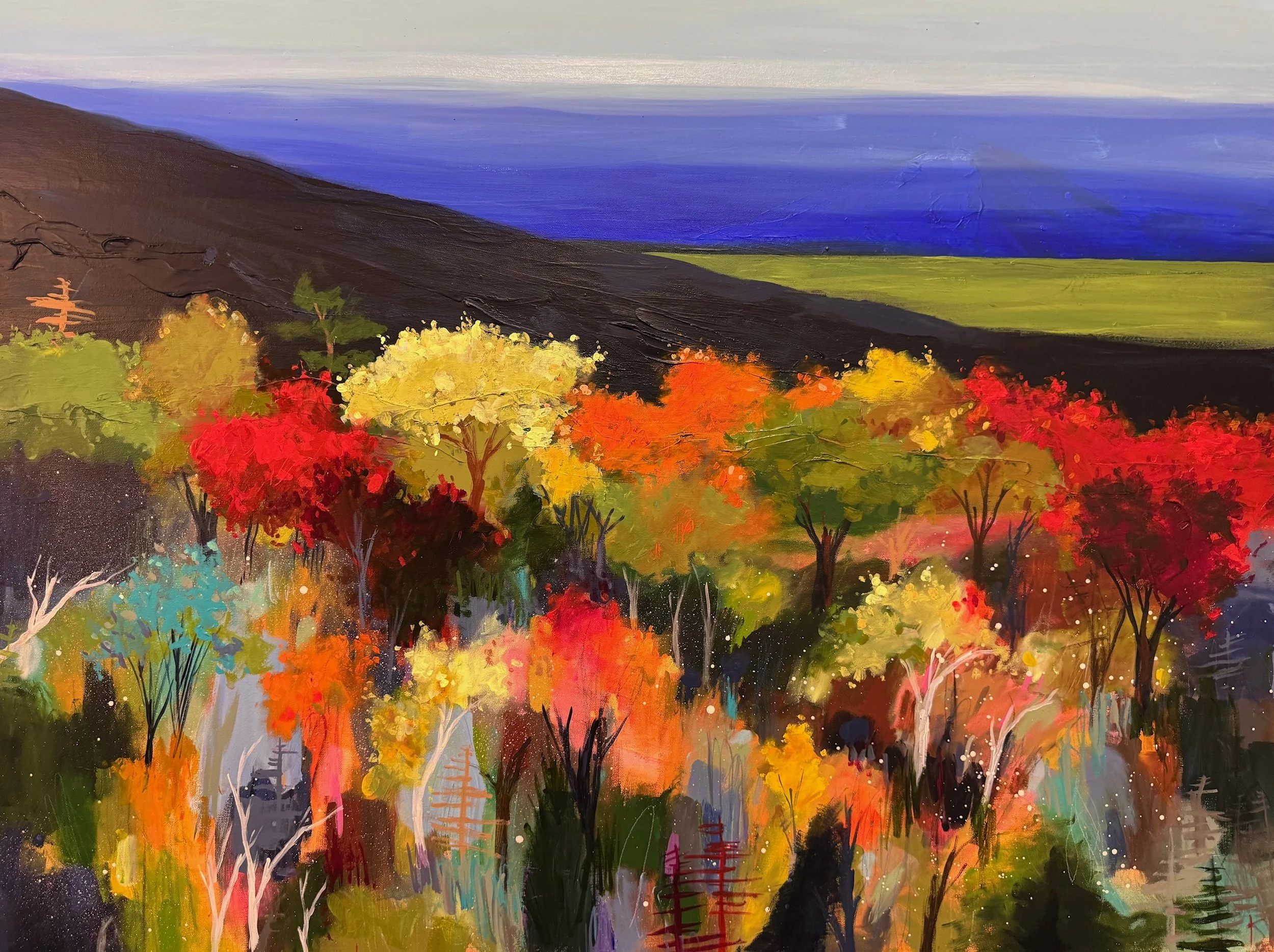 poetric foliage and mountains 48x36.jpg
