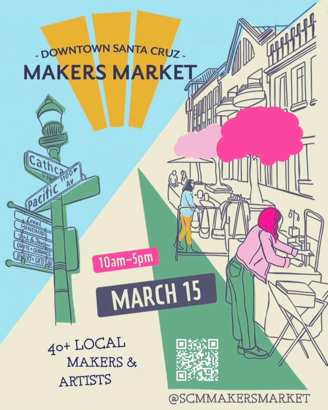 Can't wait to see you all at the Santa Cruz Makers Market! Stop by and say hello! @scmmakersmarket
