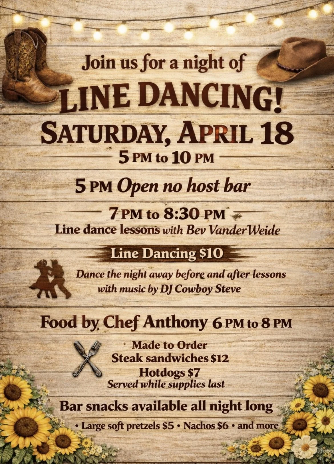 Line Dancing @ Elks Lodge