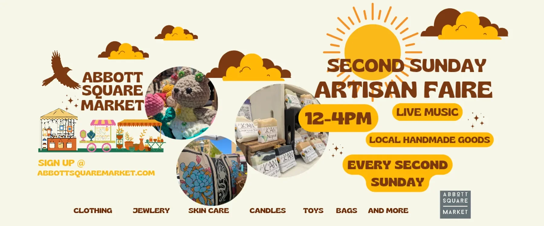 Abbott Square Second Sunday Artisan Faire