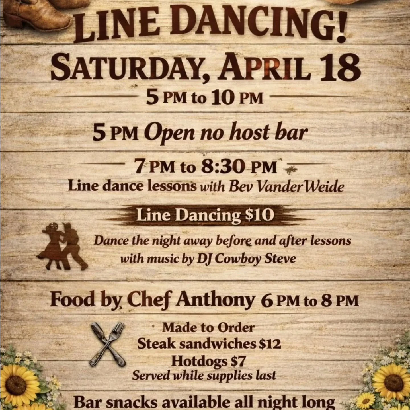 Sanborn Farms will have a booth tonight @hollisterelkslodge1436 ! Get your boots on, and get ready to dance the night away! End the night clean and nourished with our soaps! #weekendvibes #linedance #elkslodge #goatmilksoap