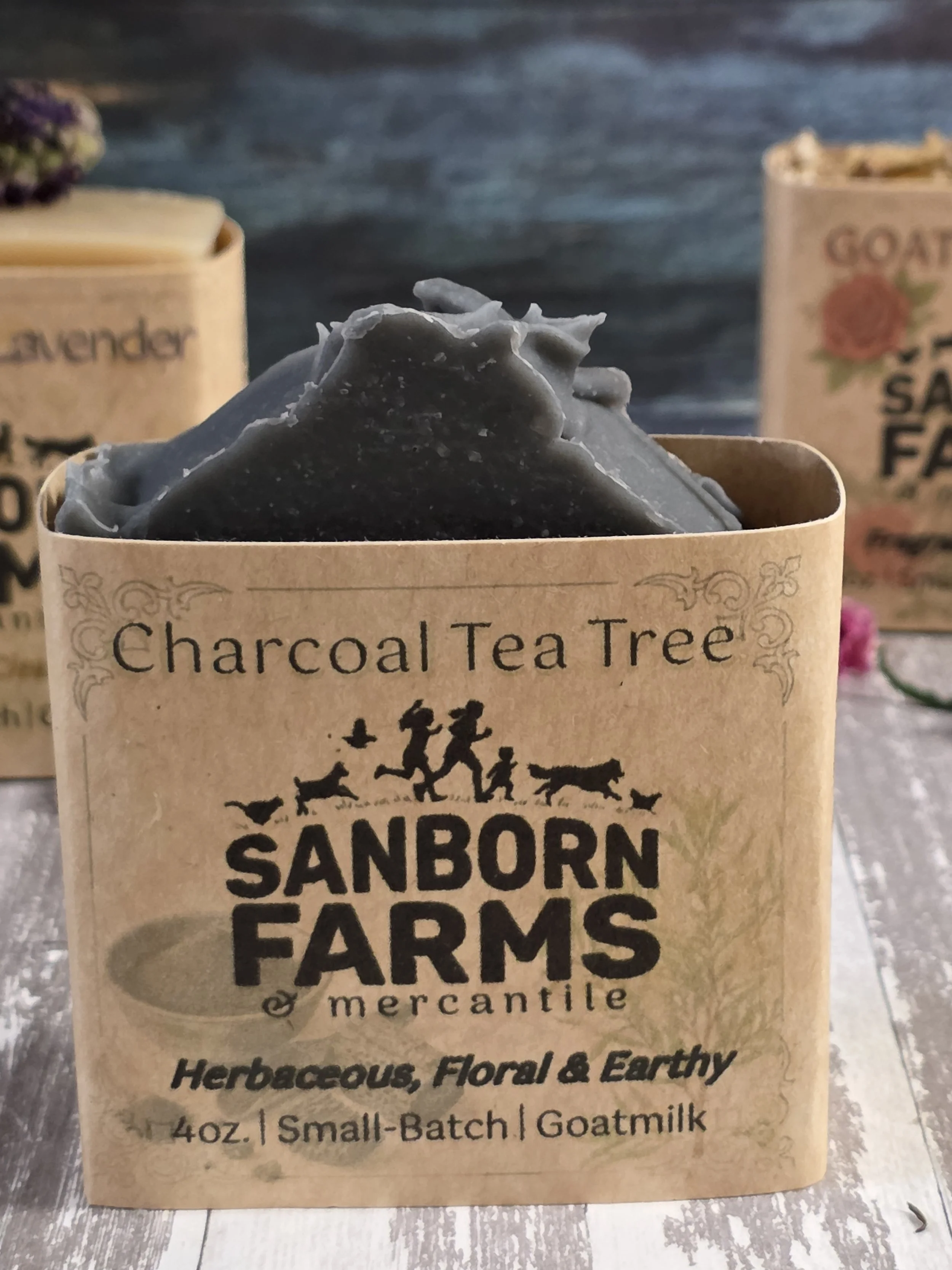 Activated Charcoal & Tea Tree Facial Bar