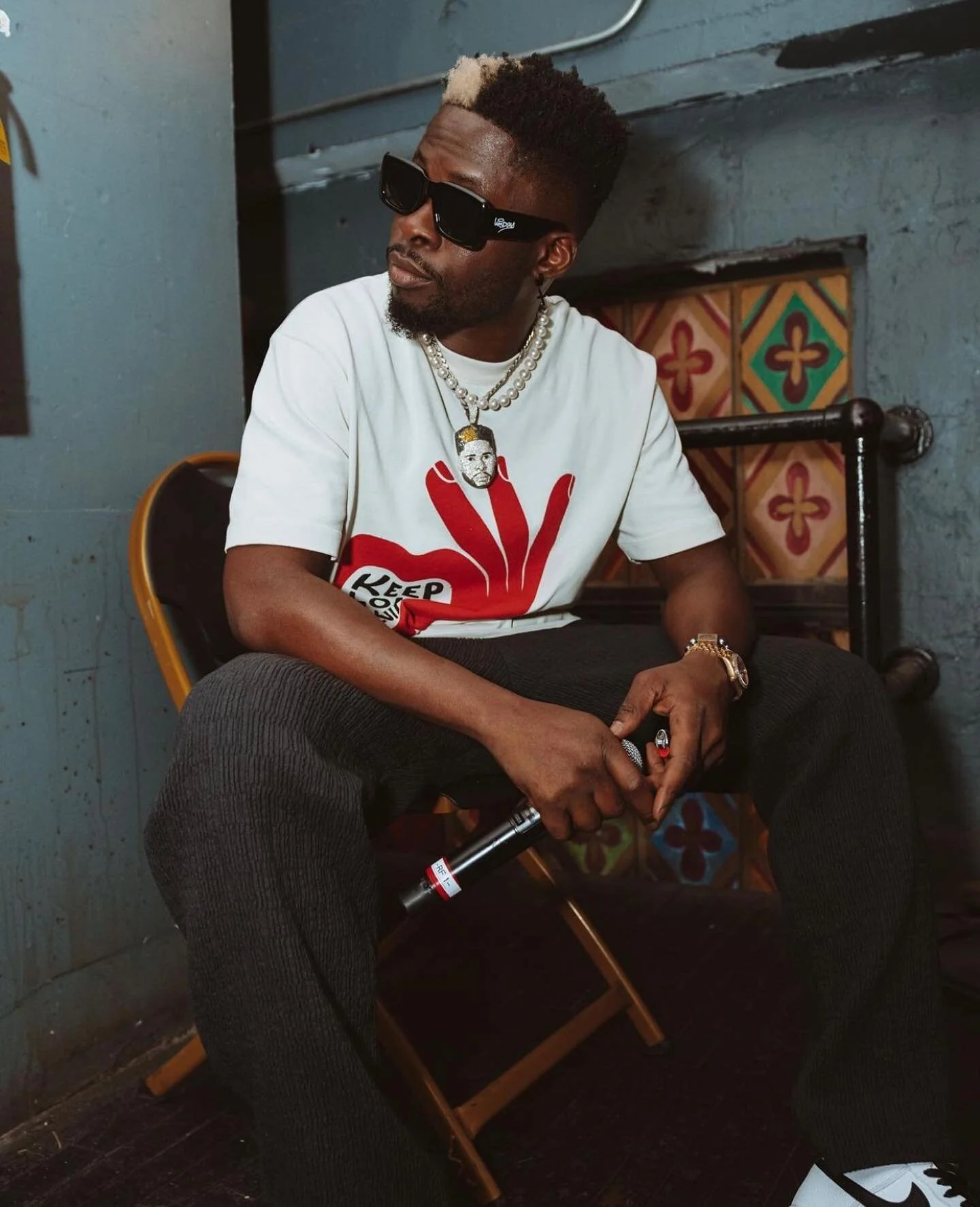 @ecoolofficial  in Ajaar textured trousers from 2016 #lookingbackmovingforward