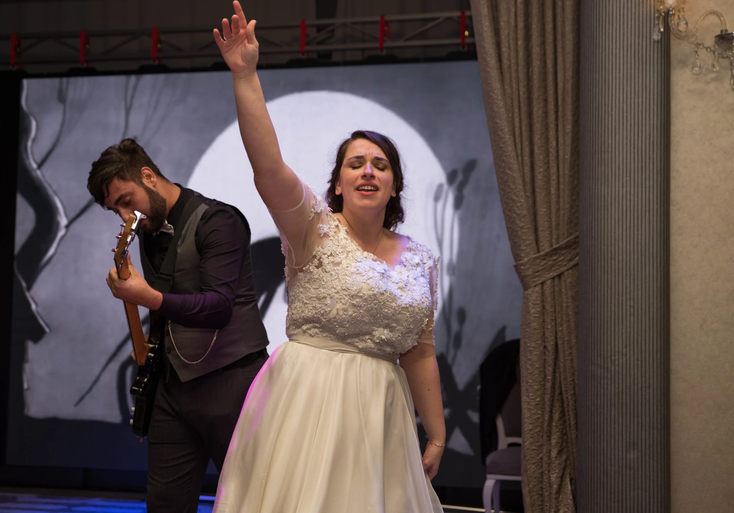 Rock star bride