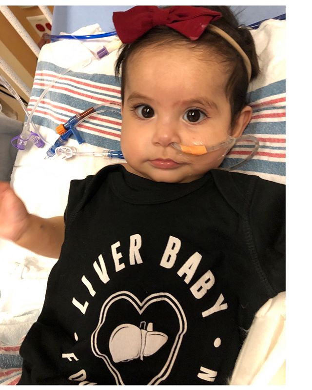 So stoked for baby Iris and her fam. This one hit really close to home because she is being seen at our local hospital @childrensla where we have spent so much time ourselves. A family member was preparing to be her live organ donor when they got &ld