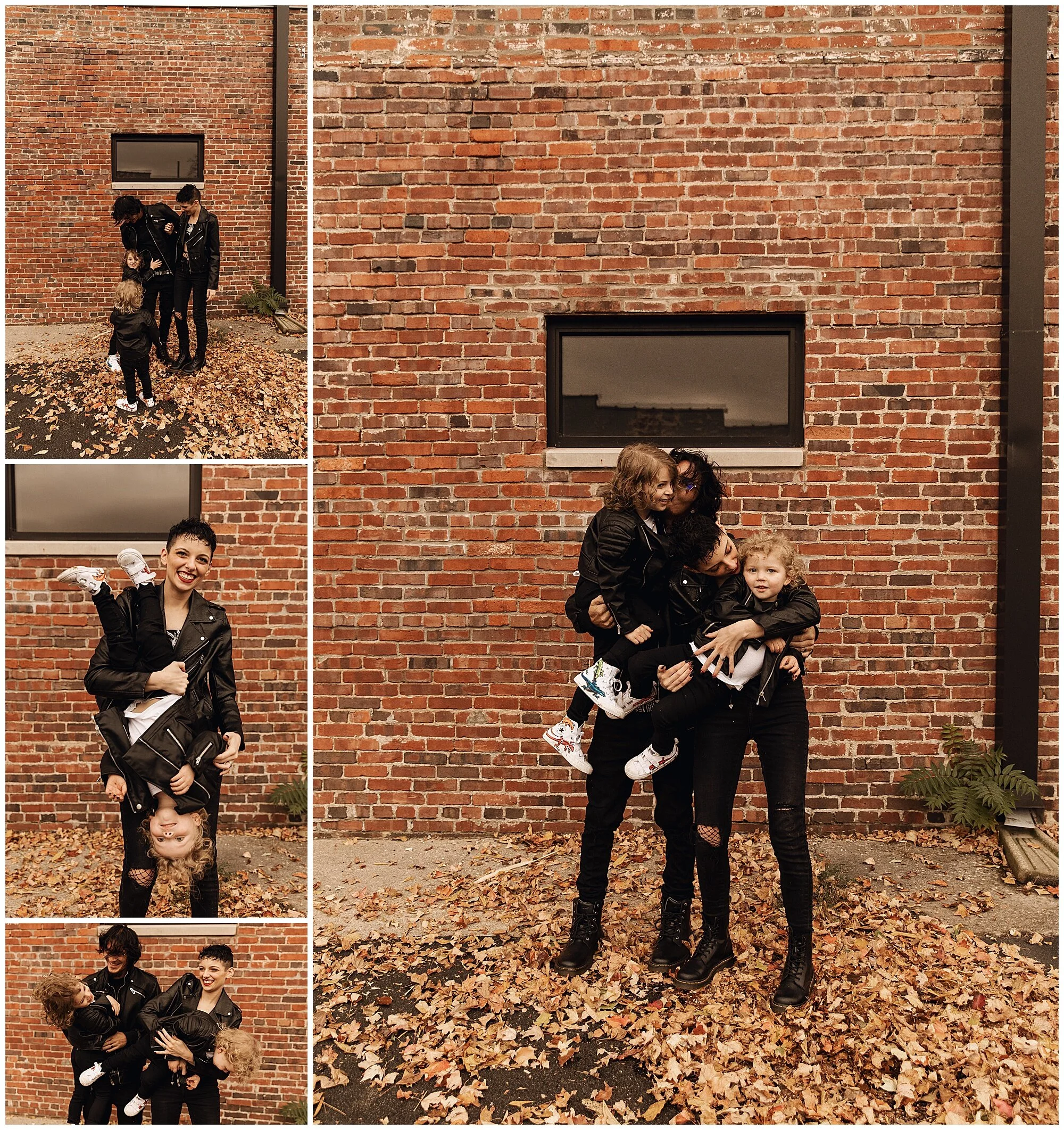 Punk Rock Family Session in Hamilton County, IN — LNM PHOTOGRAPHY