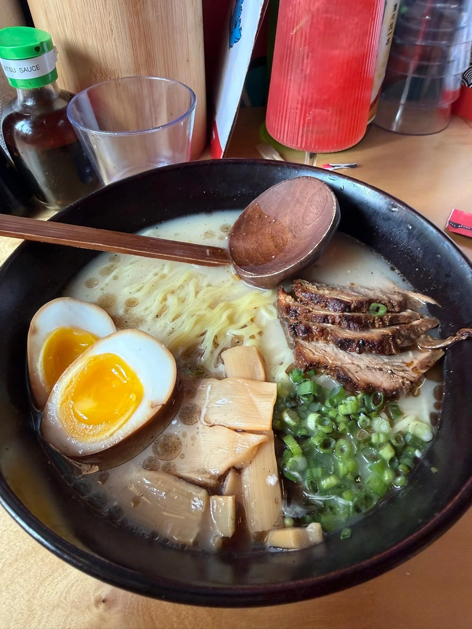 We got a lovely lunch at Attack of the Tatsu. 🍜