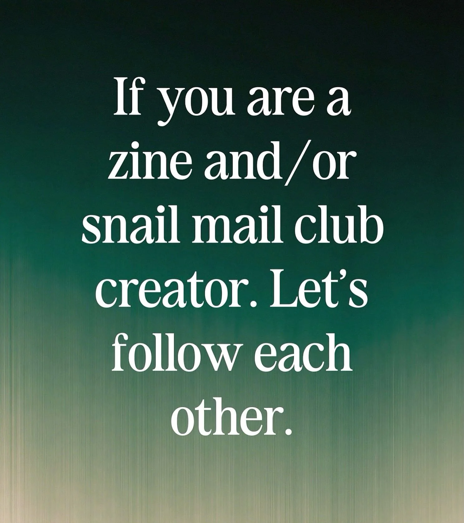I created Unraveled zine. It&rsquo;s a monthly serialized fiction club. I would love to follow other mail clubs and zine creators, so we can help boost each other. #zine #snailmail #club #indie #followforfollow