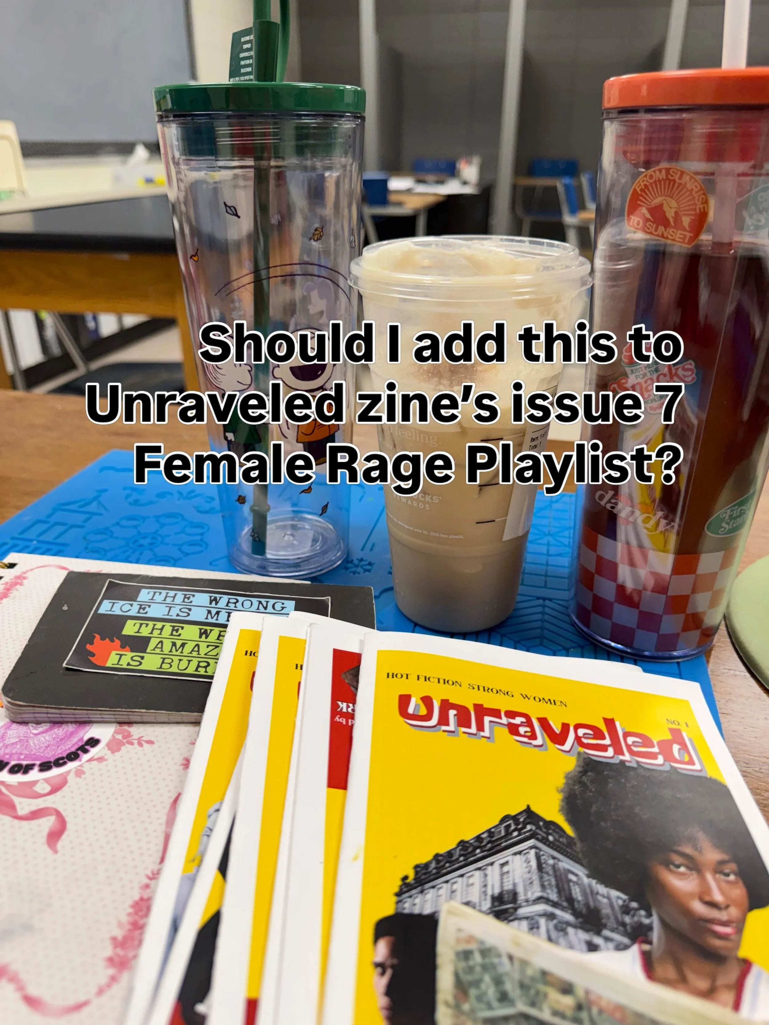 Should I add this to Unraveled zine&rsquo;s issue 7 Female Rage Playlist?
#zine #snailmail #taylorswift #patientzero
