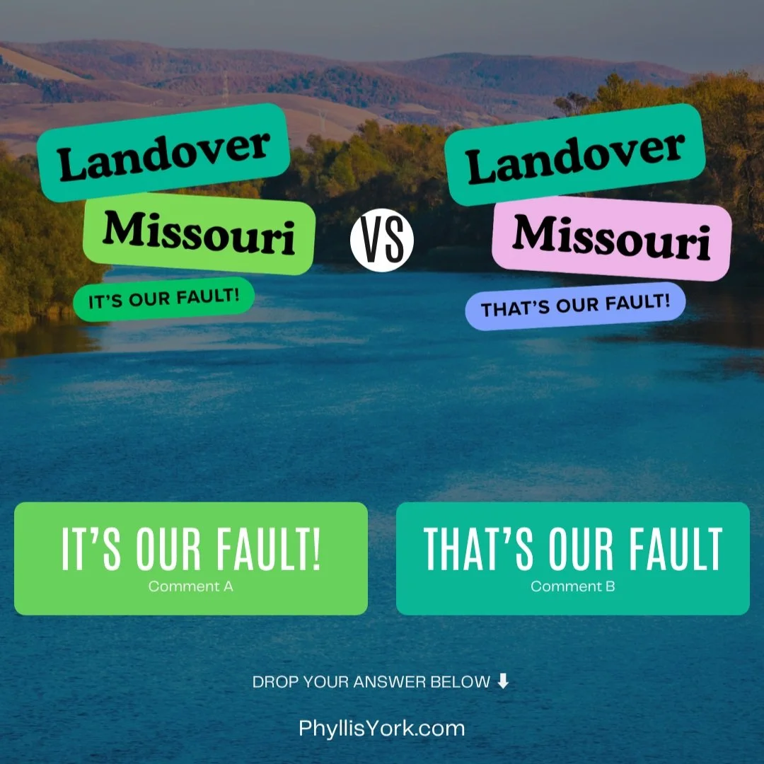 Branding Landover: Vote on our town's next official motto!

Ever since the great Wyota County faultline dust-up between the feds and the paranormal tactical squads, Landover has needed an identity that says, "We survived the underground turf war
