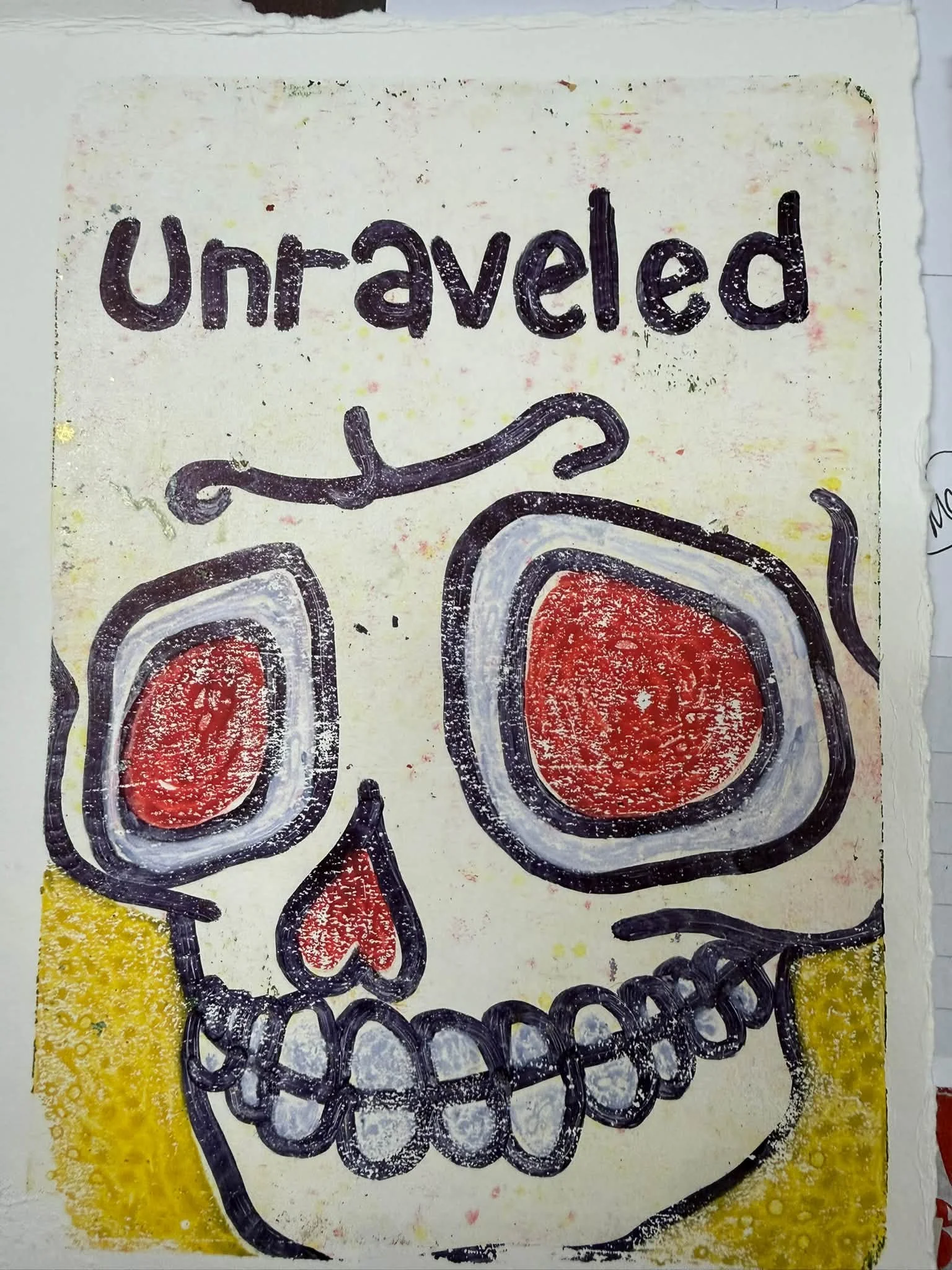 I missed a little something on one of these skulls. delevarnU
