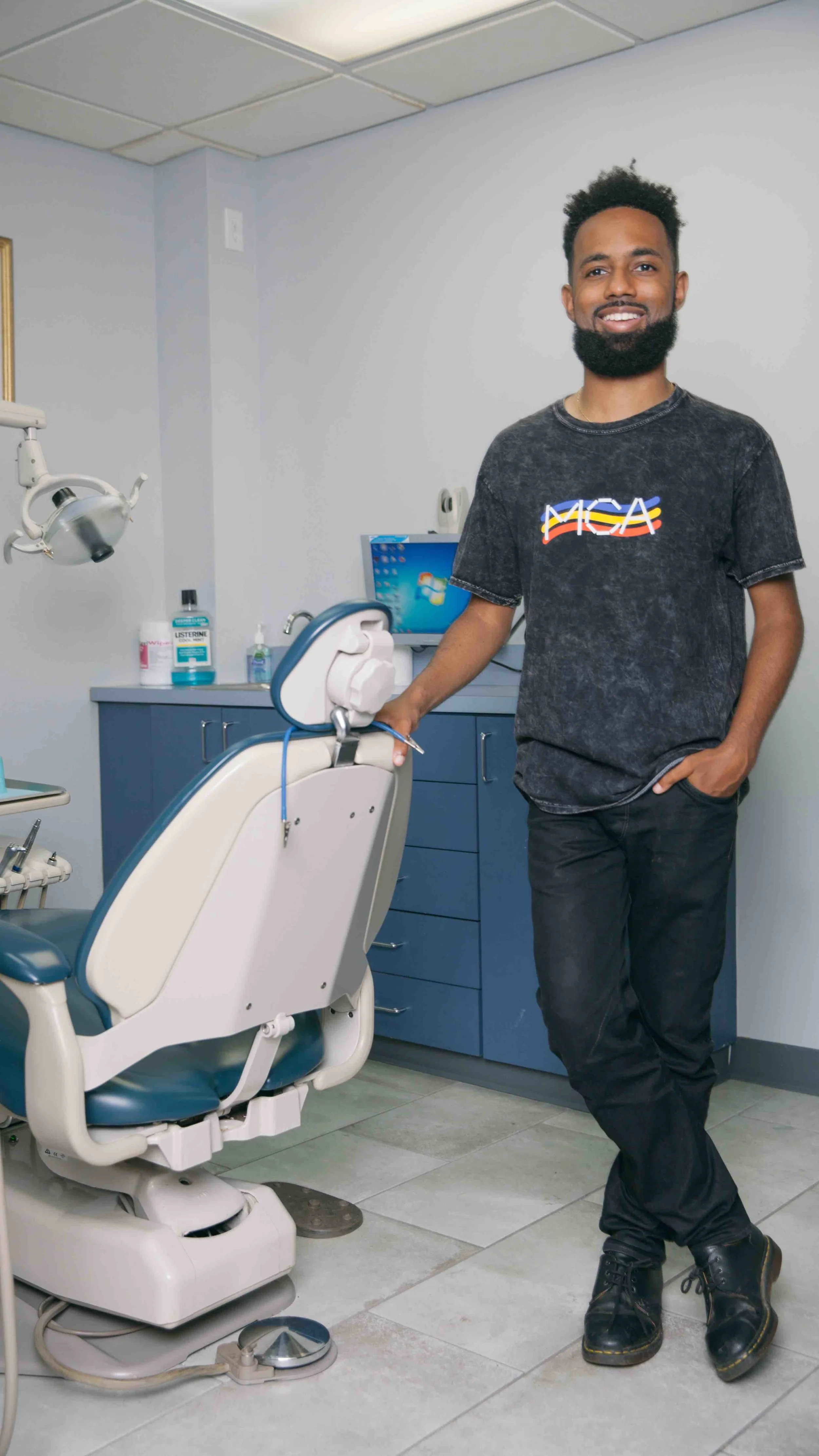 Striver & Co-Founder of BREAUX Capital , Brian Williams, at Care Dental P.C.