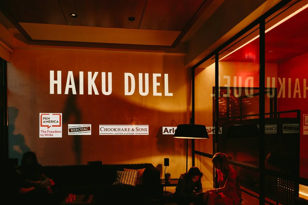 Haiku Duel at Arlo Soho in New York in April 2018