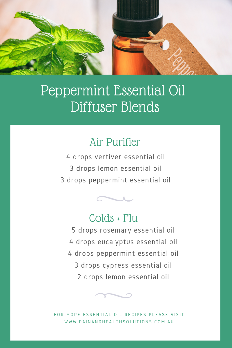 Eucalyptus Peppermint Essential Oil Diffusion