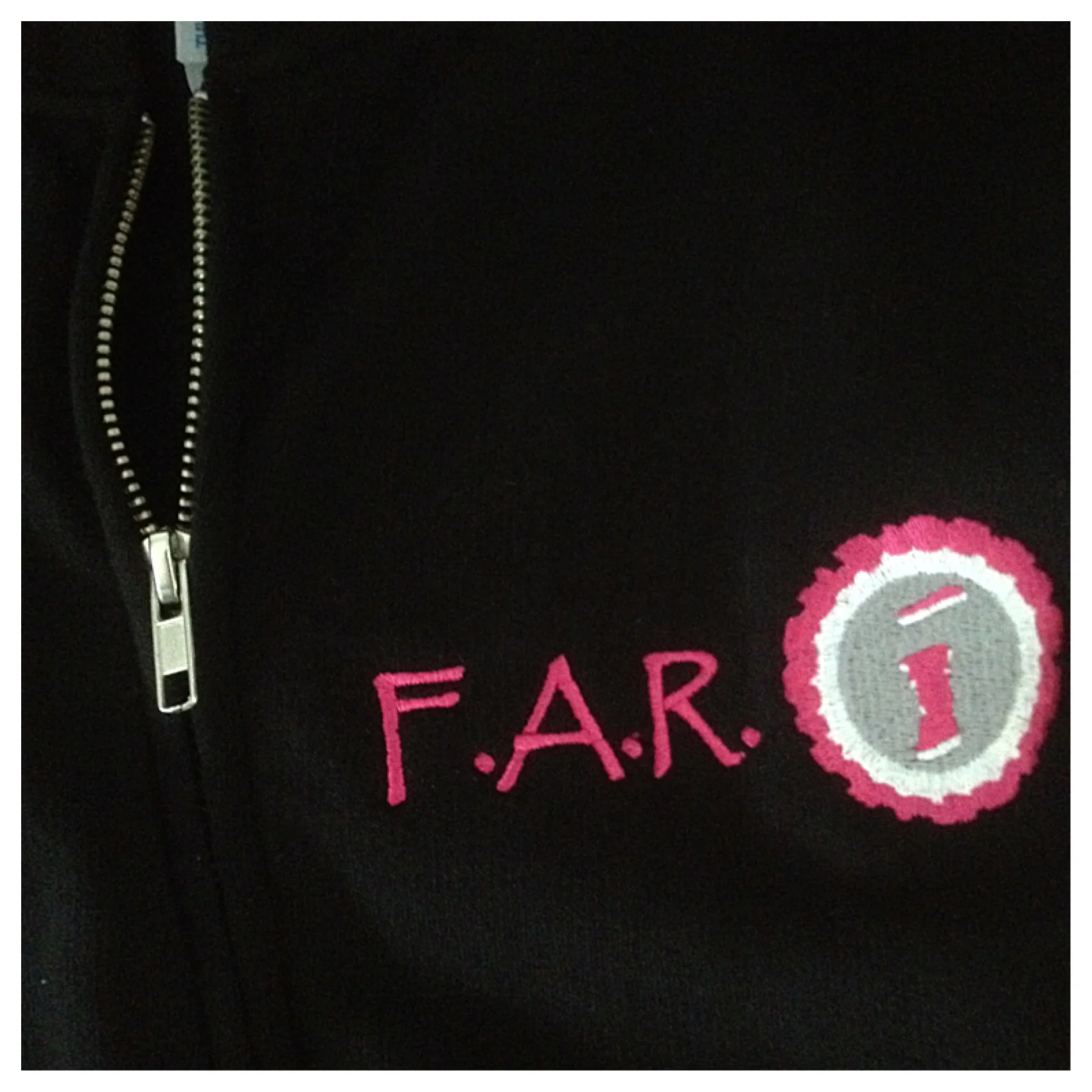 Far i Ladies Sun Embroidered Hoodie