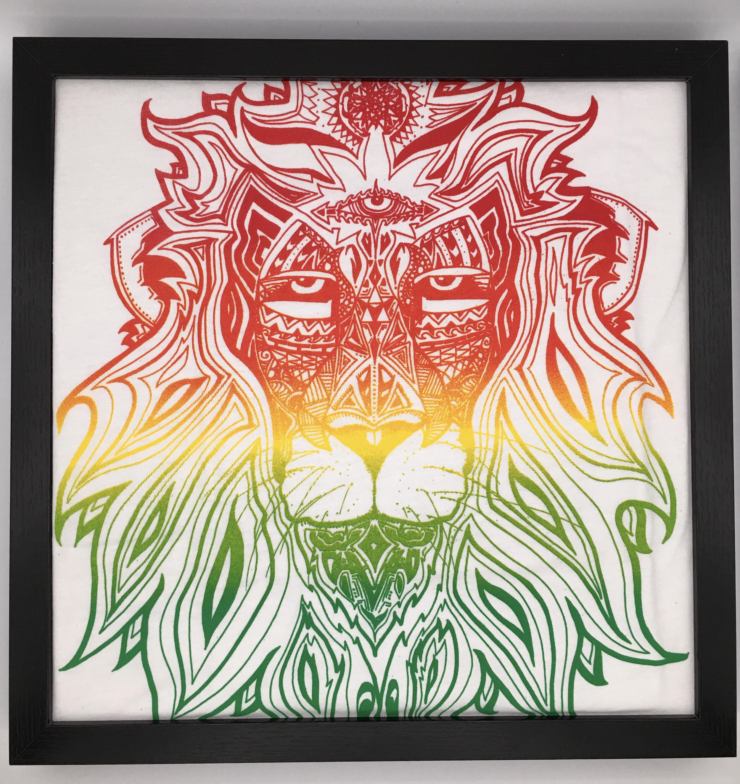 Far i Lion Eye White Shirt Men's