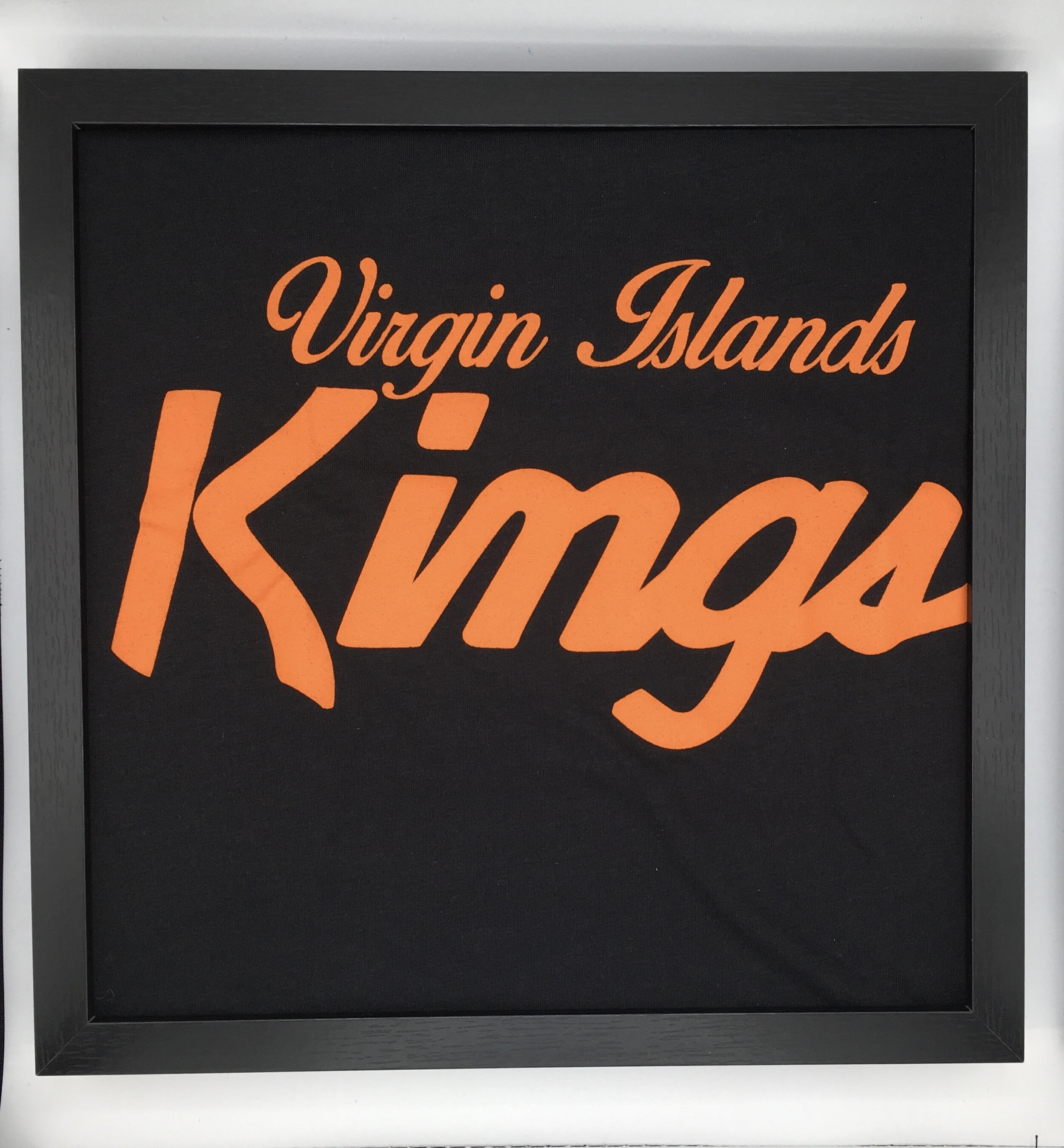 Virgin Islands Kings Black and Orange