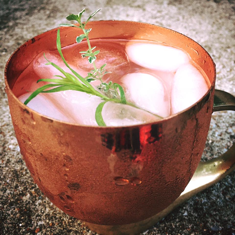 iced tea with tarragon and thyme.jpg