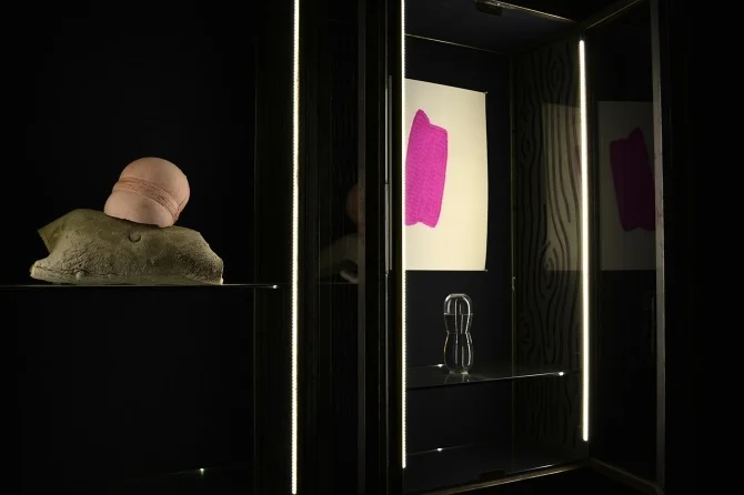  Installation view,&nbsp; Watermelatonin, &nbsp;LoopHole, Melbourne 