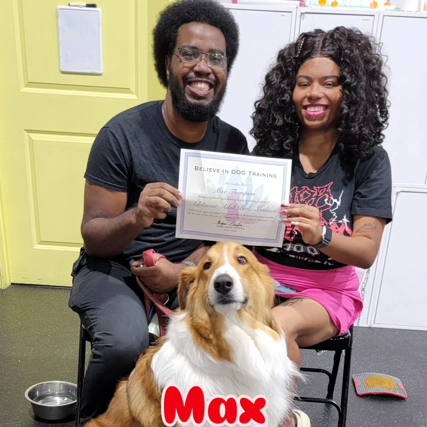 These Basic Manners Graduates are defying gravity after knocking graduation out of the park! Over the past 6 weeks, these dog and human teams have learned to communicate more effectively, deepened their relationships and gained confidence all while l