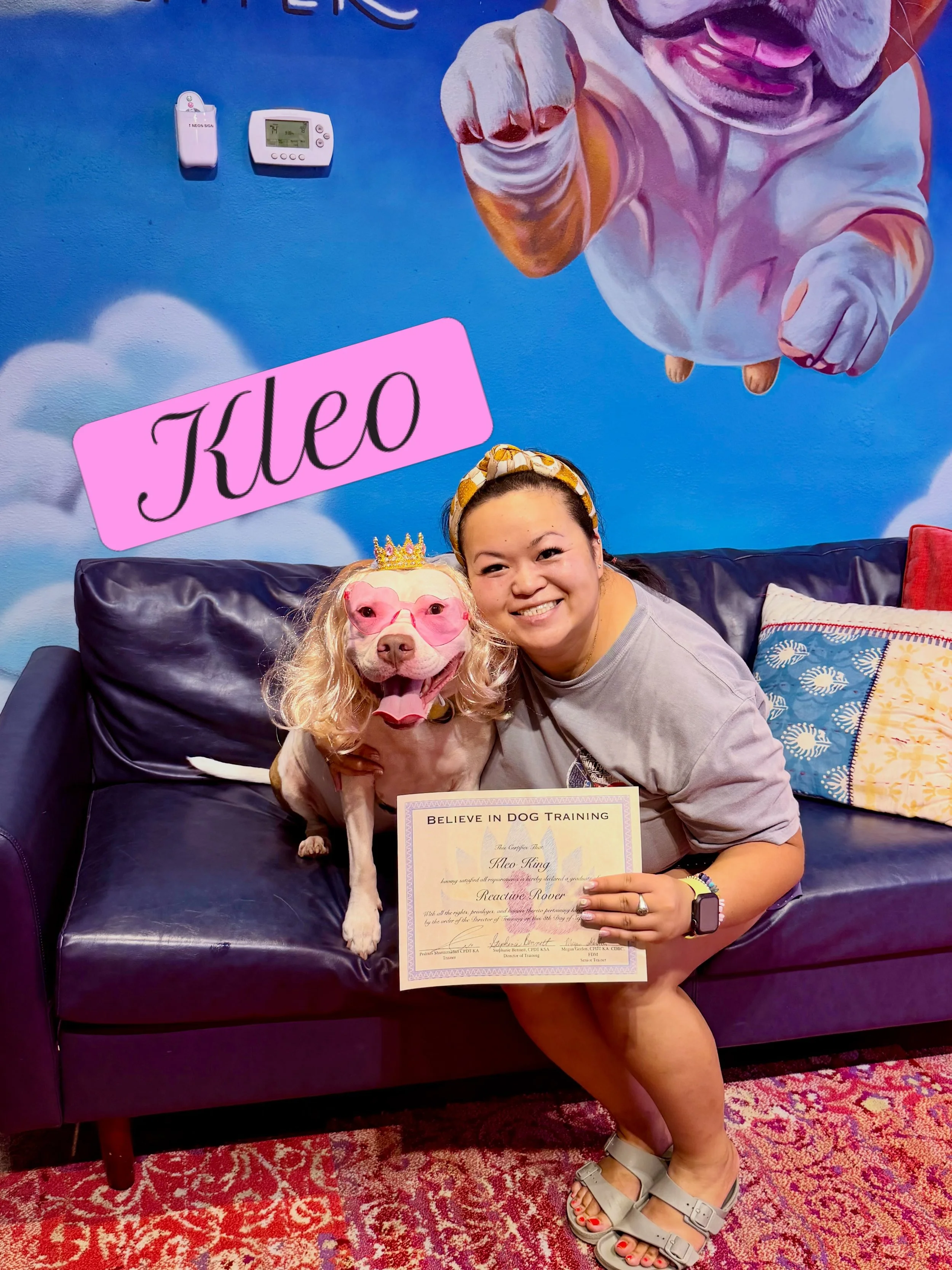 🐶Congratulations to these extraordinary teams that dedicated themselves to learning how to help their leash reactive dogs. They did an amazing job showing up for their dogs and treating them with kindness, compassion, respect and empathy. 🐶🪷🙏🏼


