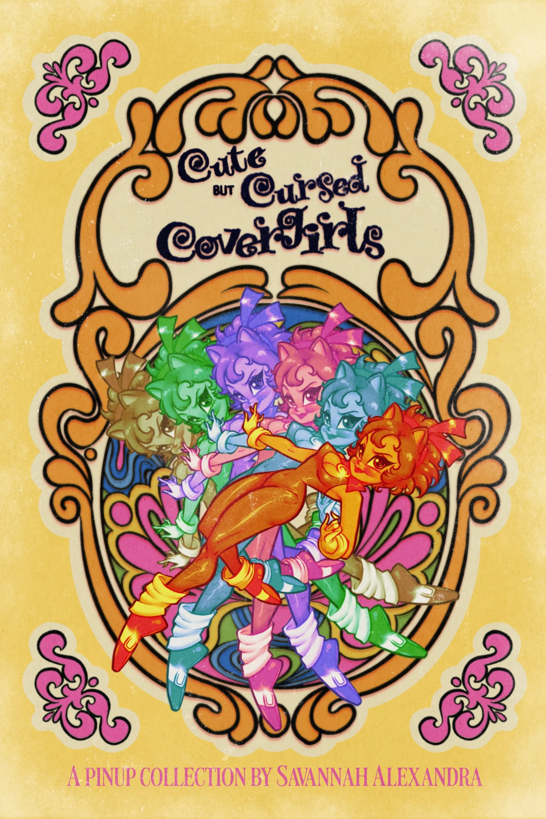 Cute and Cursed Covergirls Pinup Art Book