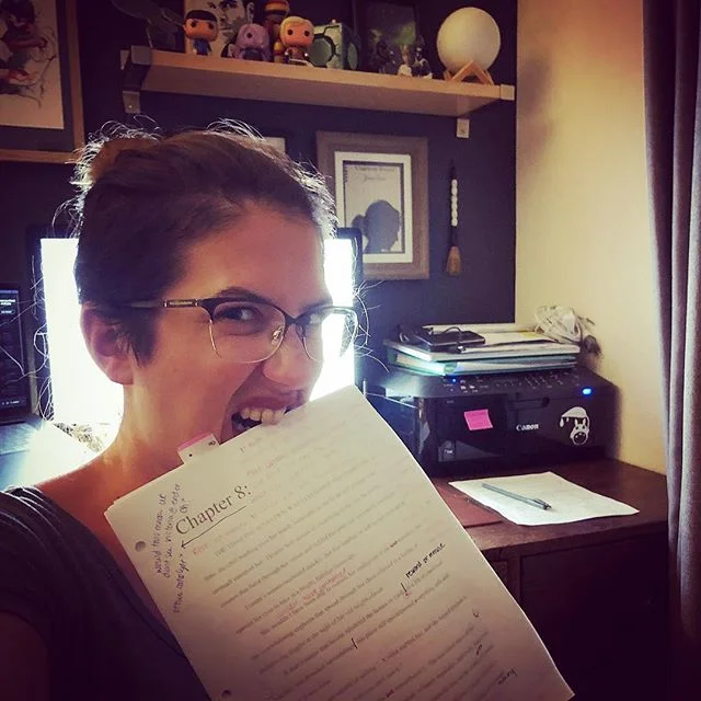 I&rsquo;m sorry - but as a writer we all have those chapters we just want to naw away at, preferably with our bare teeth, but we just can&rsquo;t because they&rsquo;re pivotal to our story for some annoying reason.
#mylastfourmonths #why #editing
.
.