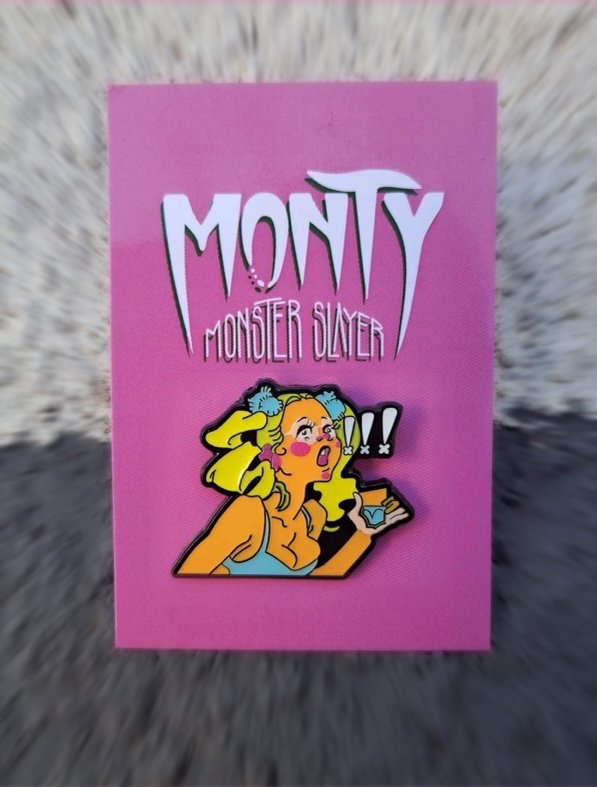 “Bimbo” Soft Enamel Pin