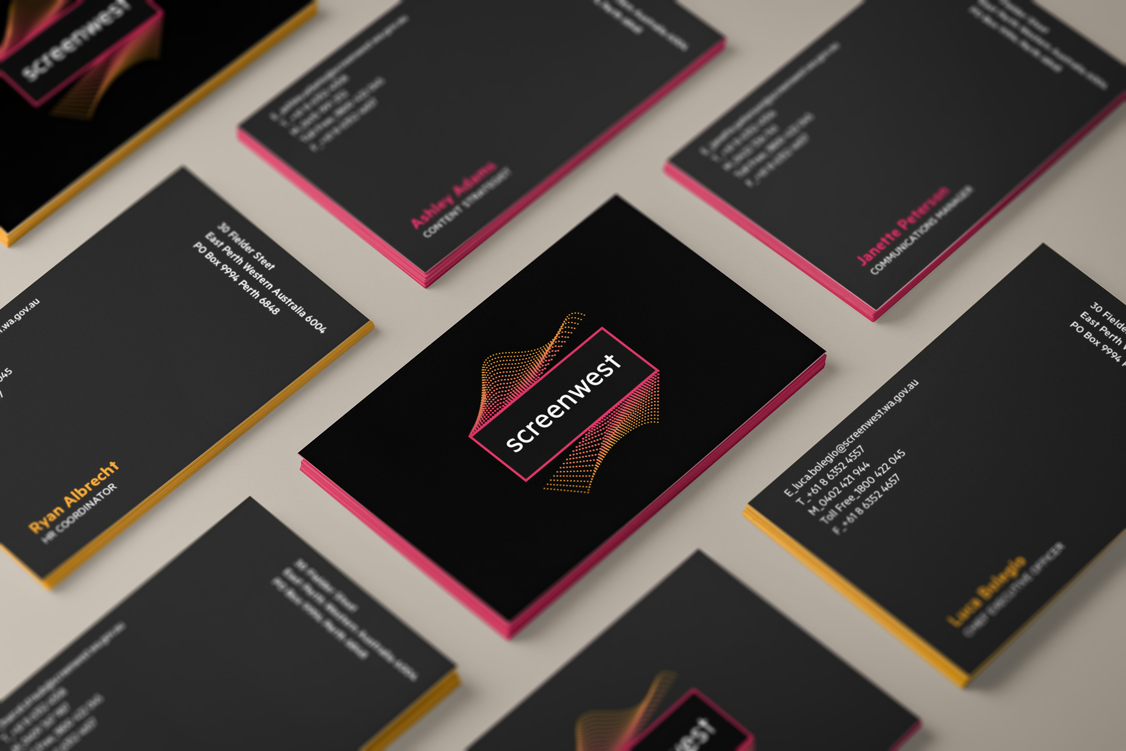Screenwest – Business Cards