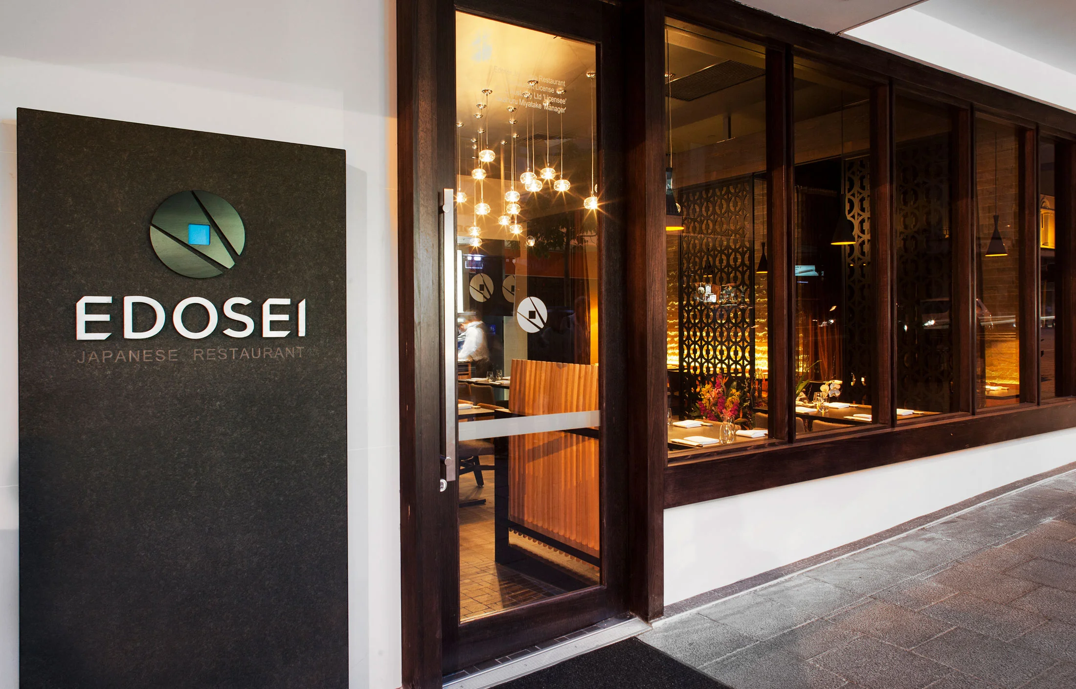 Edosei Japanese Restaurant – Brand & Exterior Signage