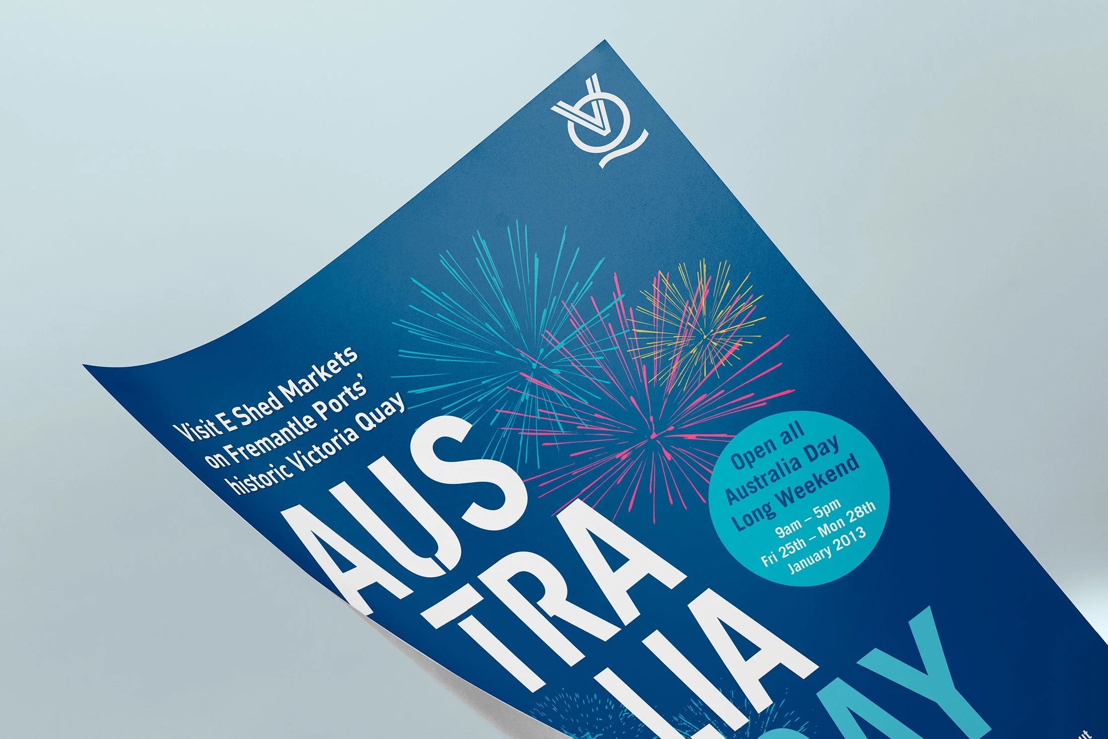 Victoria Quay – Australia Day Poster