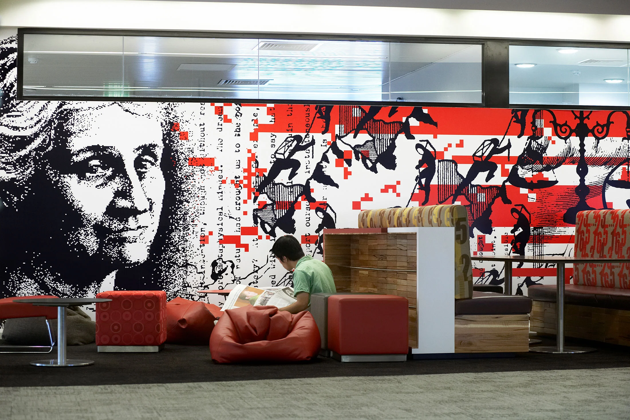 ECU Library – Wall Graphic