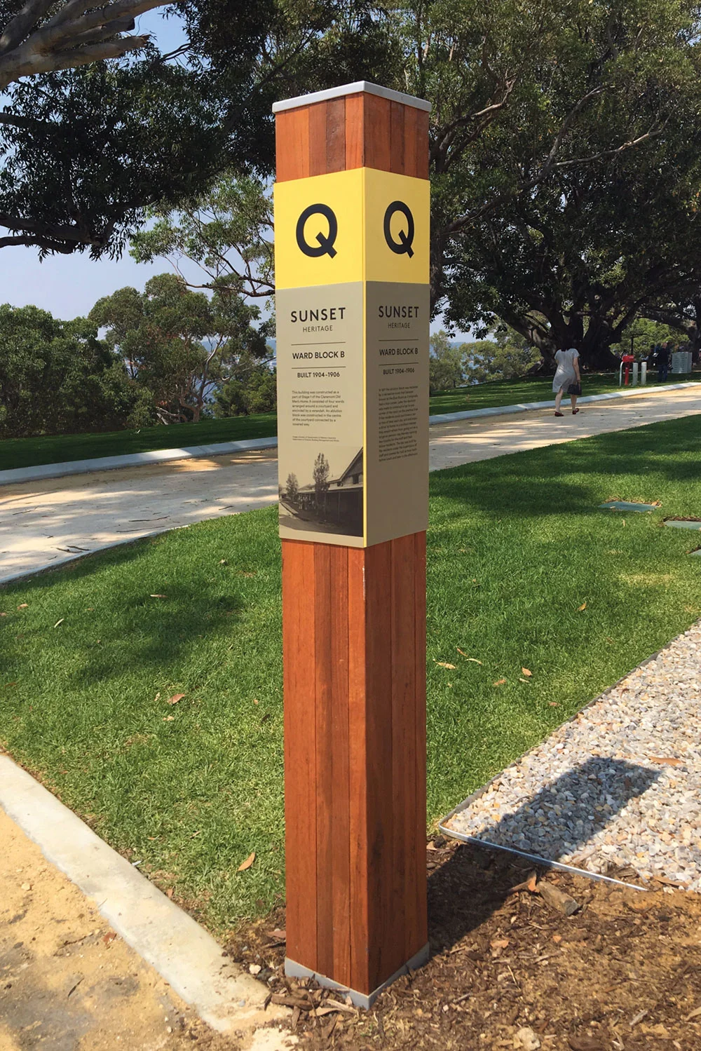 Sunset Heritage Precinct – Interpretive Signage