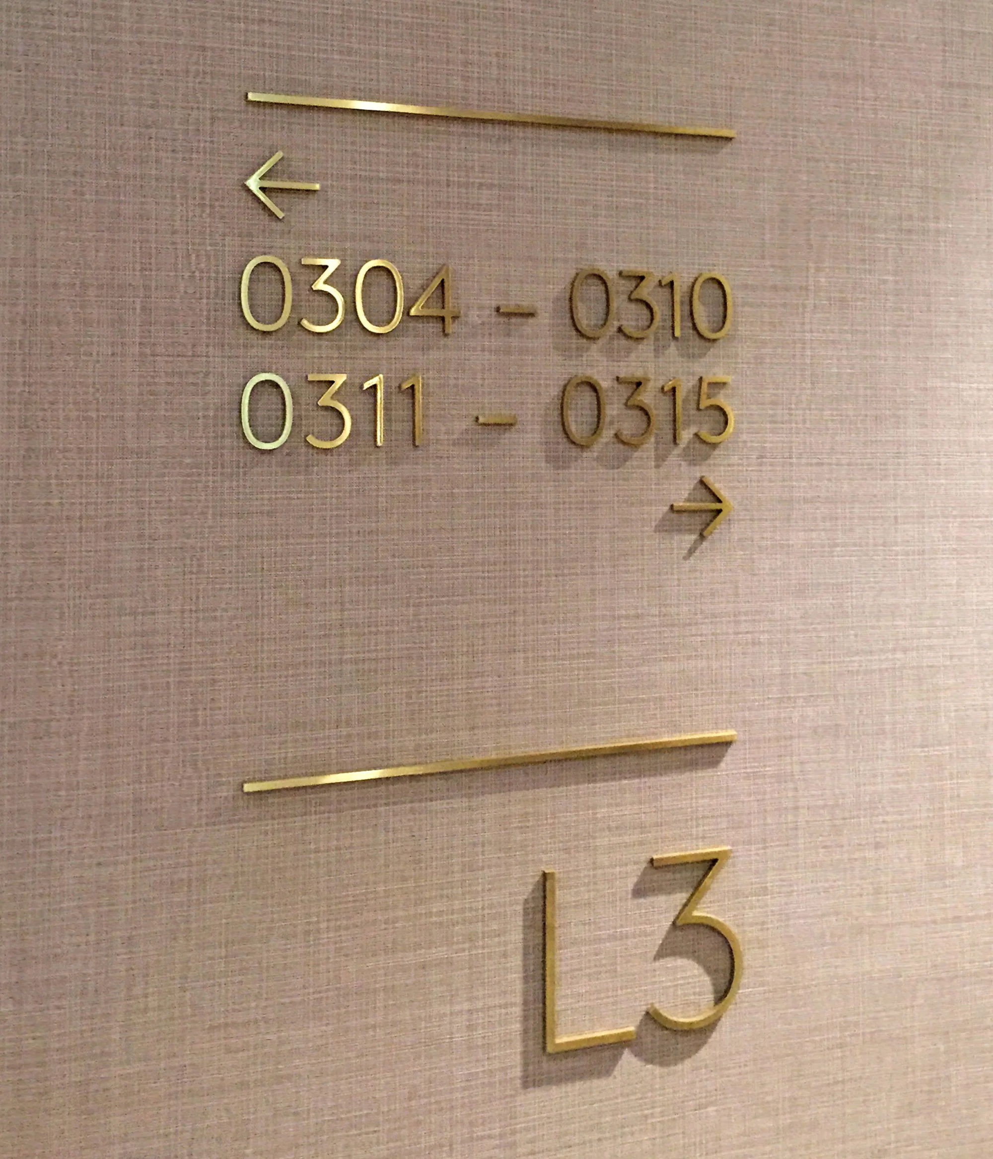Intercontinental – Wayfinding Signage