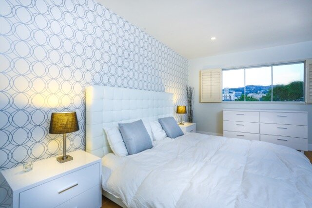 Oakhurst Moderne Beverly Hills Bedroom