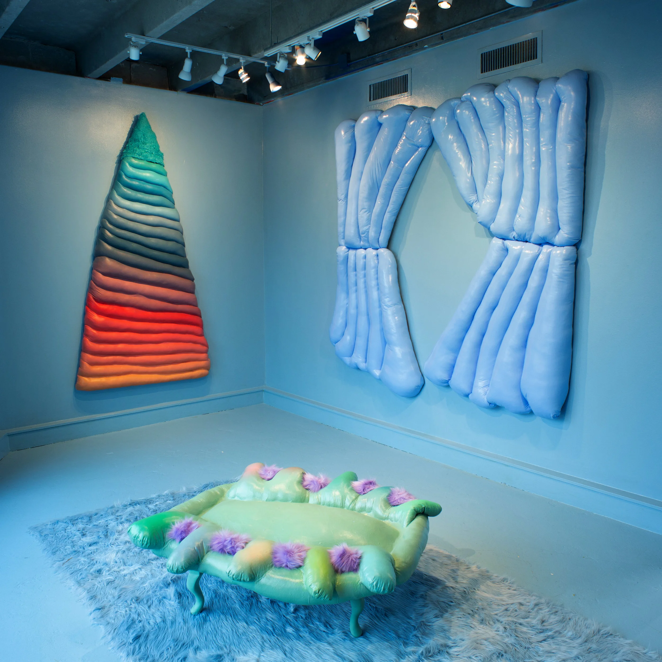 Installation view of "Moppet" at Elephant Gallery