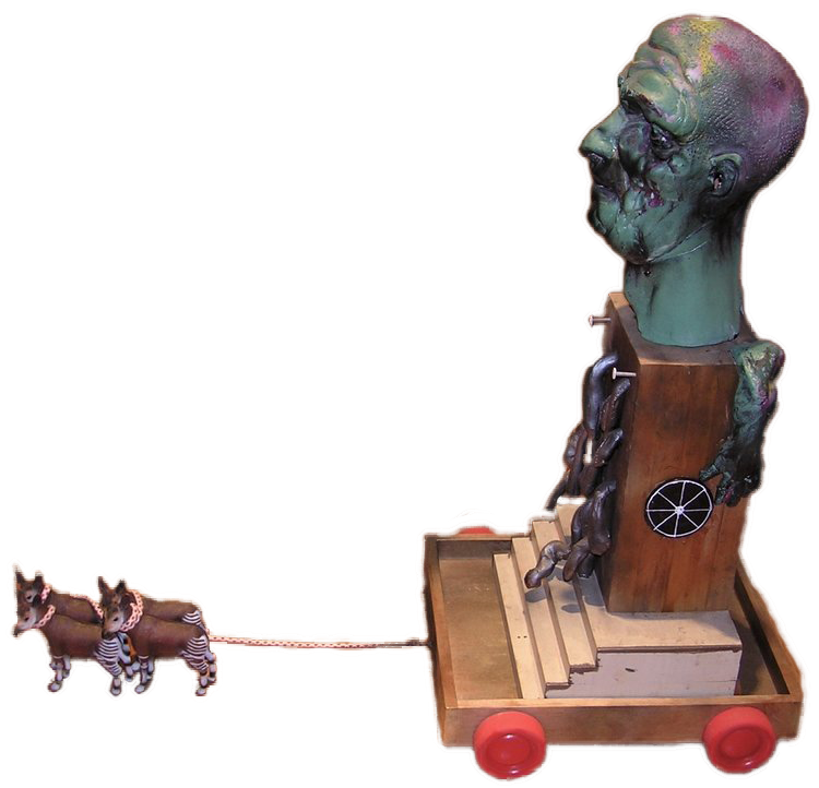 Model for a Mobile Memorial to Failed Artists (Extinct)
