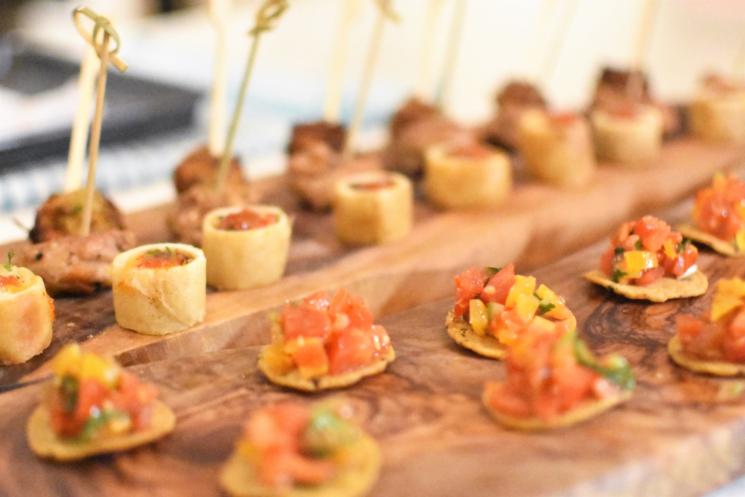 ChefGary canapes