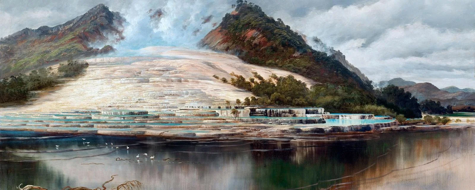 Charles Blomfield's "Pink Terraces" (1886) (图片来源: PAINTING/Alamy Stock Photo)