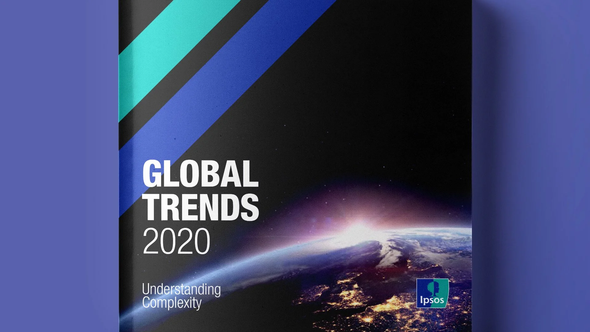  Roles  Creative Direction, Graphic Design   Client  Ipsos   Brief  Latest edition to the Ipsos Global Trends study which aims to cover everything about being human in 2020, and what the future may hold, by looking at people as citizens, consumers, c