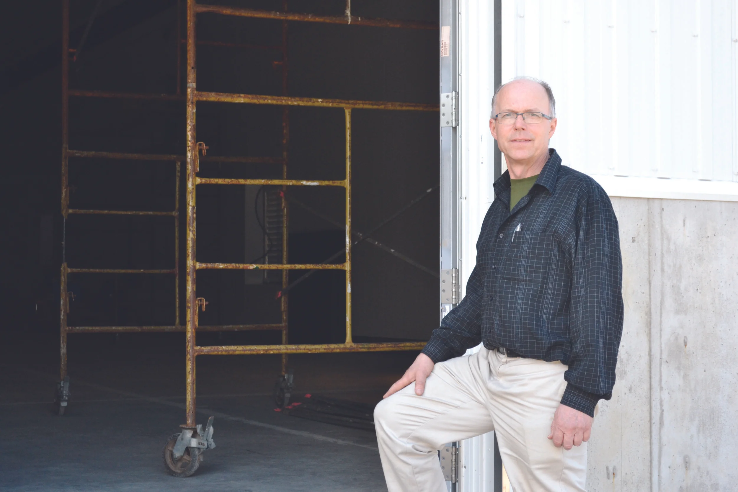 Ralph DeLong, pictured here, manages DeLong Farms with his brother James. (Gayle Wilson photos